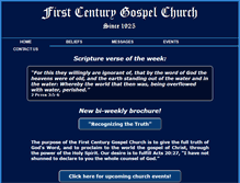 Tablet Screenshot of fcgchurch.org